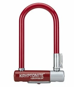 Kryptonite Antivol Kryptolock Mini U -VÉLOS ÉLECTRIQUES 002024 red front facing