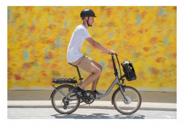 Gitane E-Nomad Shimano Altus/Tourney 8V 400Wh 20'' Gris 2022 2 Gitane E-Nomad Shimano Altus/Tourney 8V 400Wh 20'' Gris 2022 – Image 2