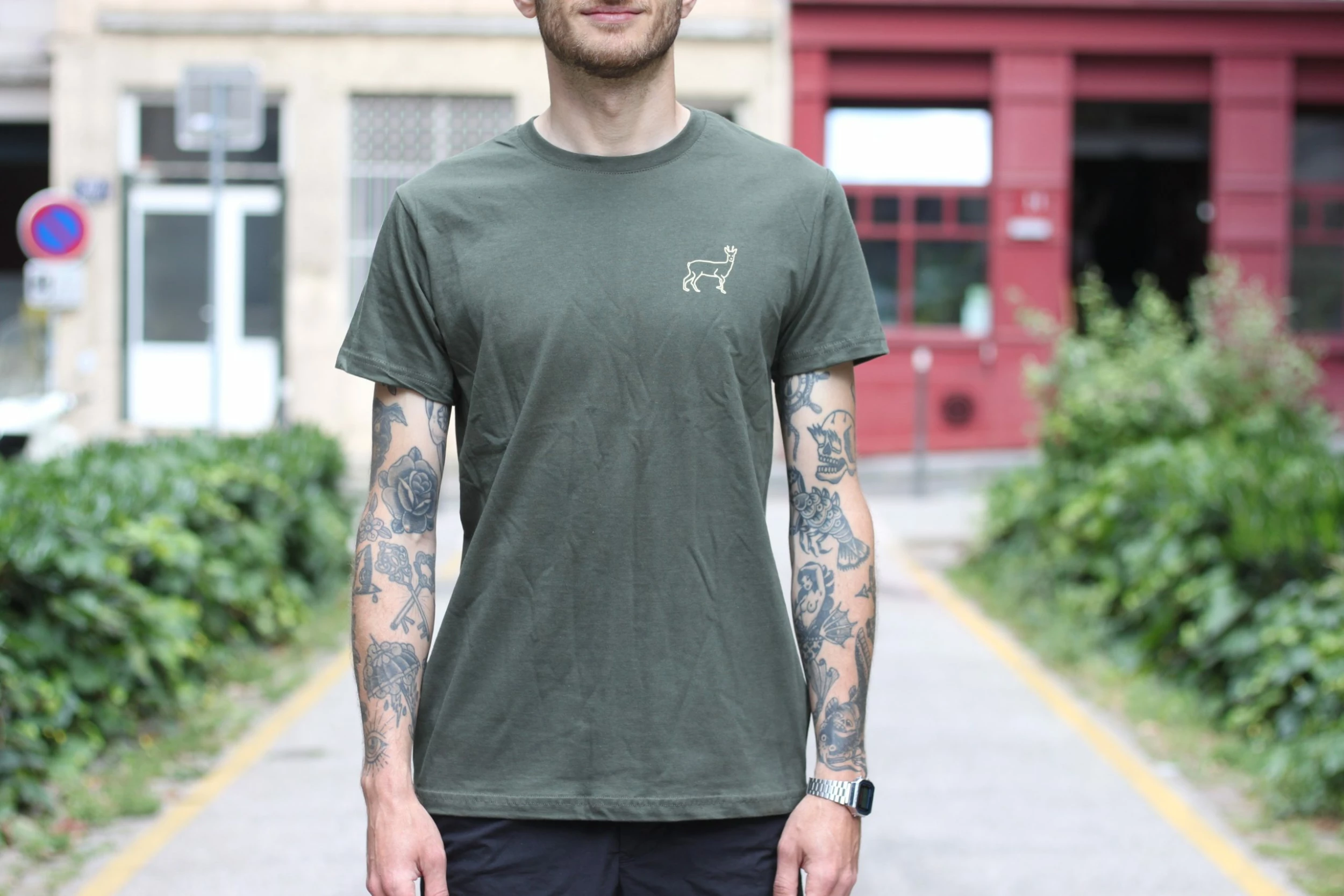 T-Shirt Baroudeur Cycles "Jungle" 1 T-Shirt Baroudeur Cycles "Jungle"