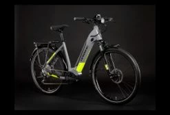 Haibike Trekking 6 I630Wh Shimano Deore 10V Gris 2022 -VÉLOS ÉLECTRIQUES VTC Electrique Haibike Trekking 6 i630Wh Shimano Deore 10V Gris Jaune Mat 2022 2