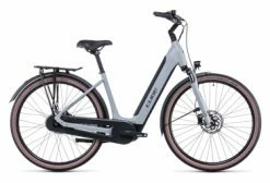 Vélo De Ville Électrique Cube Supreme Hybrid One 500 Easy Gris