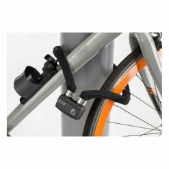 Axa Bike Security Antivol Pliable 800 Gris + Holder -VÉLOS ÉLECTRIQUES antivol pliable 800 gris holder