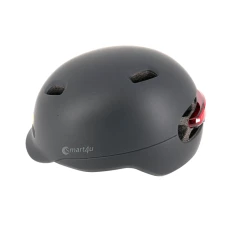 Smart4u Casque Vélo Avec Lumière City 7 Smart4u Casque Vélo Avec Lumière City -VÉLOS ÉLECTRIQUES casque city noir 2