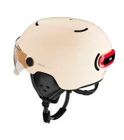 Cosmo Connected Casque Vélo Urbain Avec Feu Intégré 8 Cosmo Connected Casque Vélo Urbain Avec Feu Intégré -VÉLOS ÉLECTRIQUES casque eclairage velo integree cosmo fusion premium sable