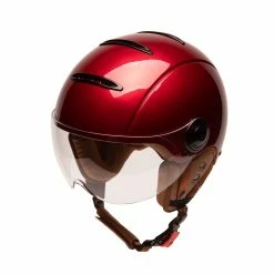 Casque Marko Helmets TANDEM Vintage 9 Casque Marko Helmets TANDEM Vintage -VÉLOS ÉLECTRIQUES casque marko helmets tandem chery urbain velo paris couleur rouge