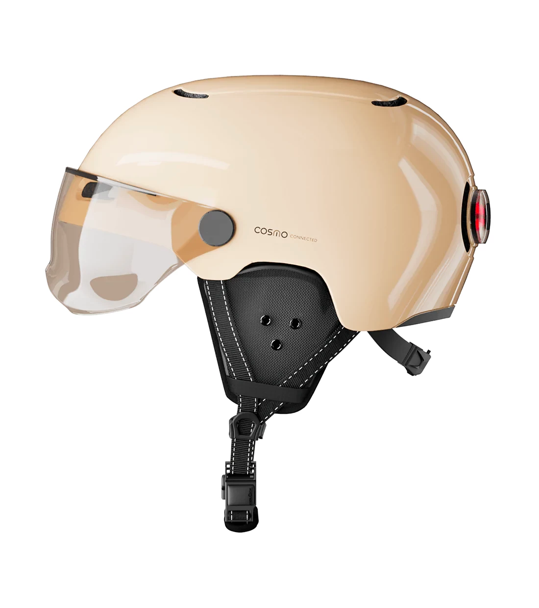 Cosmo Connected Casque Vélo Urbain Avec Feu Intégré 1 Cosmo Connected Casque Vélo Urbain Avec Feu Intégré