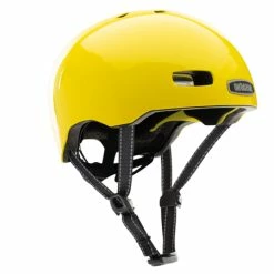 #143 Casque Nutcase Street MIPS (coloris Unis) -VÉLOS ÉLECTRIQUES casque velo colore jaune nutcase street sun day