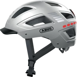 Casque Vélo Abus Hyban 2.0 LED (4 Couleurs) 13 Casque Vélo Abus Hyban 2.0 LED (4 Couleurs) -VÉLOS ÉLECTRIQUES casque velo homme hyban2 0 abus led gris signal silver