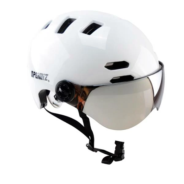 Casque Vélo Urbain à Visière (écran Fumé) 0380 Optimiz 7 Casque Vélo Urbain à Visière (écran Fumé) 0380 Optimiz – Image 7