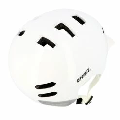 Casque Clignotant Direction Optimiz 0370 9 Casque Clignotant Direction Optimiz 0370 -VÉLOS ÉLECTRIQUES casque velo urbain blanc optimiz