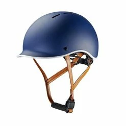 Casque Bol Vélo Optimiz (3 Couleurs) -VÉLOS ÉLECTRIQUES casque velo urbain bol bleu marine optimiz