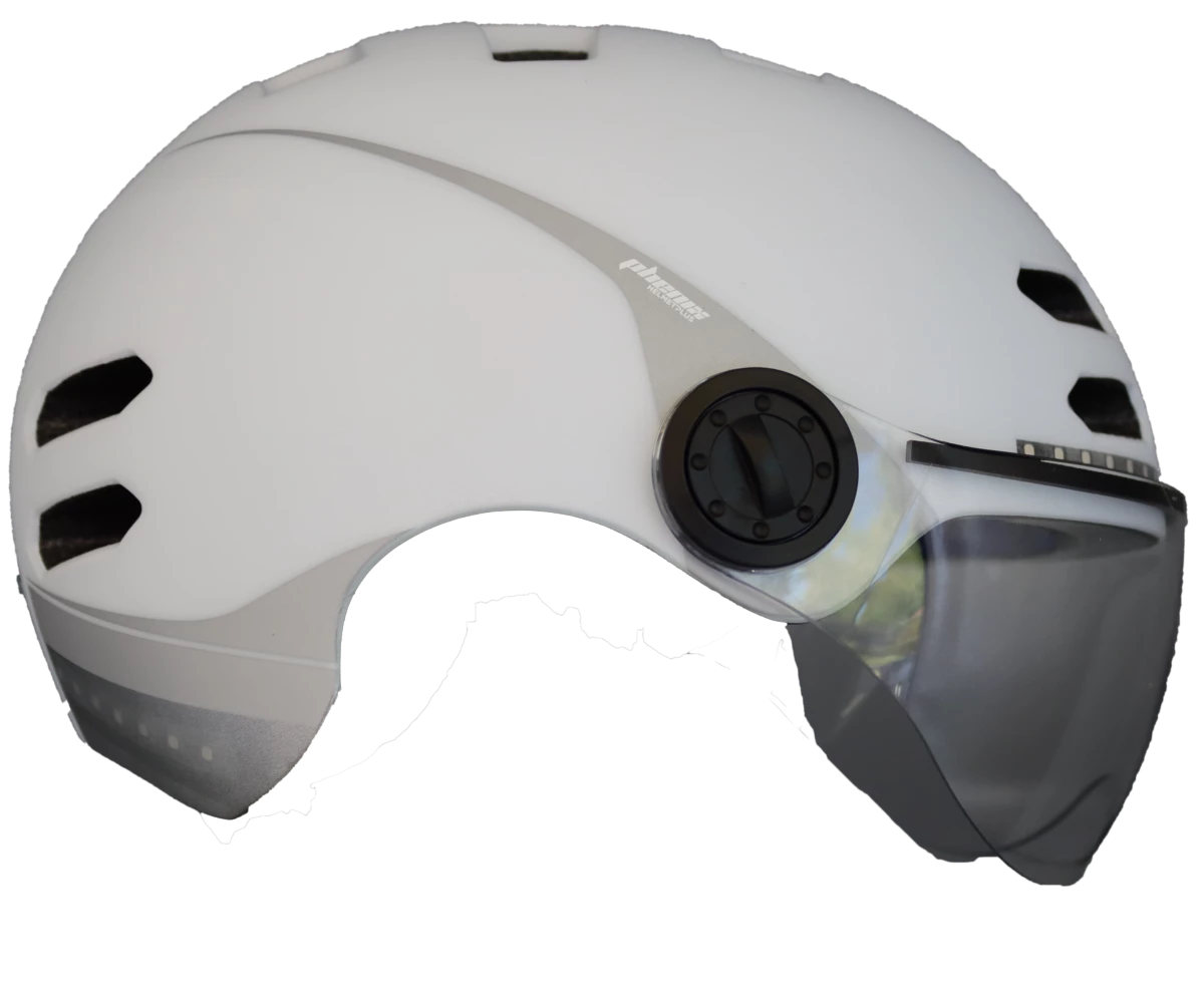 Helmet Casque Avec Visière Et Lumineux Phenix 4 Helmet Casque Avec Visière Et Lumineux Phenix – Image 4