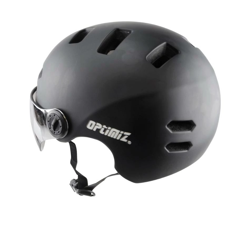 Casque Vélo Urbain à Visière (écran Fumé) 0380 Optimiz 10 Casque Vélo Urbain à Visière (écran Fumé) 0380 Optimiz – Image 10