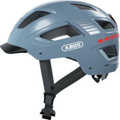 Casque Vélo Abus Hyban 2.0 LED (4 Couleurs) 12 Casque Vélo Abus Hyban 2.0 LED (4 Couleurs) -VÉLOS ÉLECTRIQUES casque velo visiere abus hyban 2 0 led signal glacier side