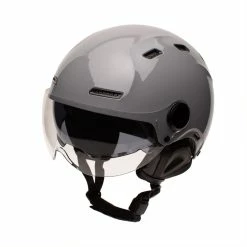 Marko Helmets Cadence (7 Couleurs, 2 Visières) -VÉLOS ÉLECTRIQUES casque velo visiere marko helmet gris nardo