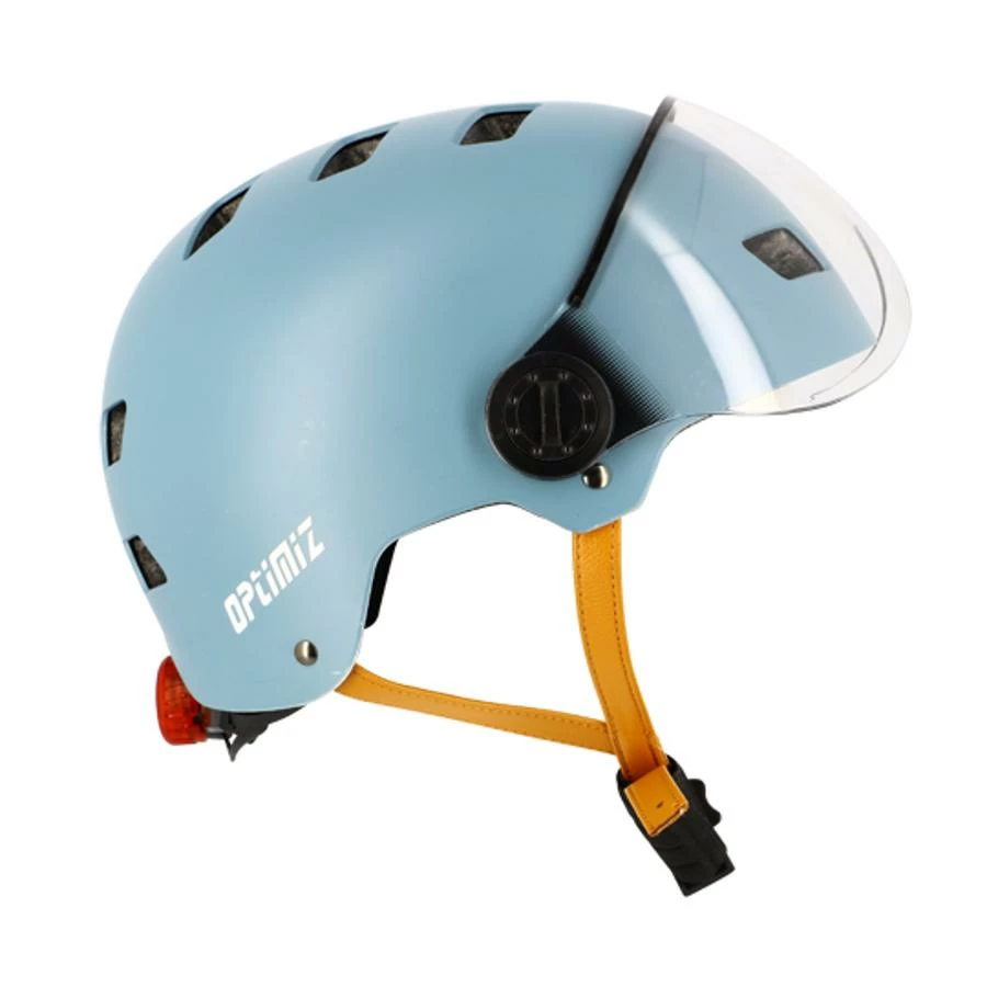 Optimiz Casque Cycliste Urbain Avec Visière (3 Couleurs) 2 Optimiz Casque Cycliste Urbain Avec Visière (3 Couleurs) – Image 2