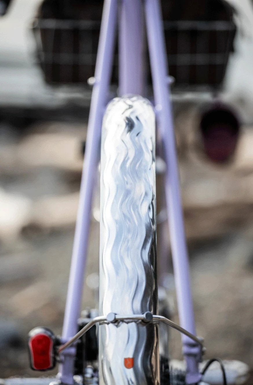 Velo Orange Garde-Boue Vélo Orange Wavy 58mm 650B 5 Velo Orange Garde-Boue Vélo Orange Wavy 58mm 650B – Image 5