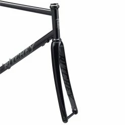 Kit Cadre Route Ritchey Road Logic Disc Noir / Logo Gris -VÉLOS ÉLECTRIQUES kit cadre ritchey road logic route acier fourche carbone ultra baroudeur cycles lyon revendeur 3