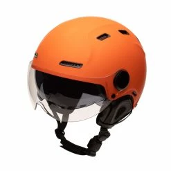 Marko Helmets Cadence (7 Couleurs, 2 Visières) -VÉLOS ÉLECTRIQUES marko helmets cadence orange velo urbain