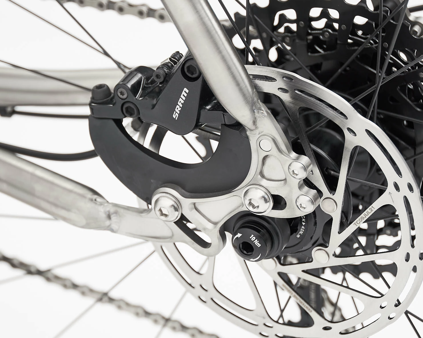 Kit Cadre Omnium CXC Titane + Fourche Carbone 6 Kit Cadre Omnium CXC Titane + Fourche Carbone – Image 6