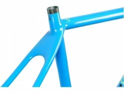 OPEN Cycle Kit Cadre Carbone Open Up -VÉLOS ÉLECTRIQUES open up kit cadre carbone frameset bleu gravel route vtt bikepacking randonnee baroudeur cycles lyon rear