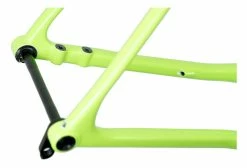 OPEN Cycle Kit Cadre Carbone Open Up -VÉLOS ÉLECTRIQUES open up kit cadre carbone frameset vert gravel route vtt bikepacking randonnee baroudeur cycles lyon rear 2