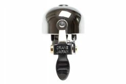 Crane-bell-co Sonnette Crane Bell E-NE -VÉLOS ÉLECTRIQUES sonnette crane e ne all chrome velo sonnette lyon france baroudeur cycles acheter en ligne son unique clair